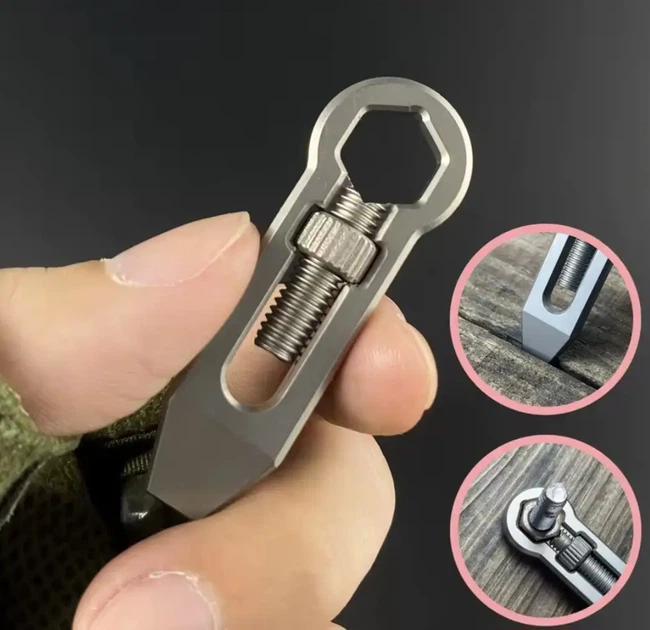 Титановый edc брелок - изображение 4