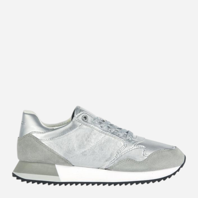 Sneakersy damskie Geox D25RTB0Y222-C0898 38 Srebrne (8056206025370) - obraz 1