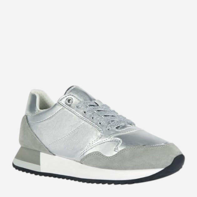 Sneakersy damskie Geox D25RTB0Y222-C0898 40 Srebrne (8056206025394) - obraz 2