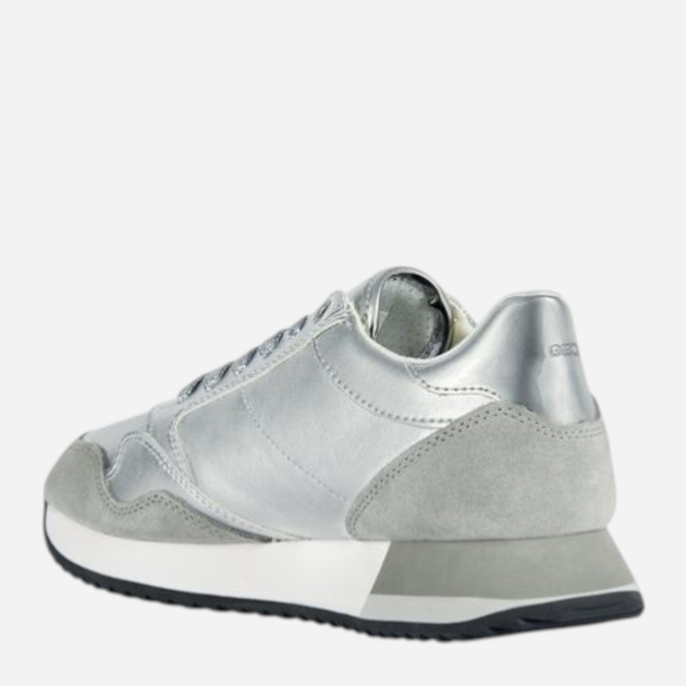 Sneakersy damskie Geox D25RTB0Y222-C0898 37 Srebrne (8056206025363) - obraz 3