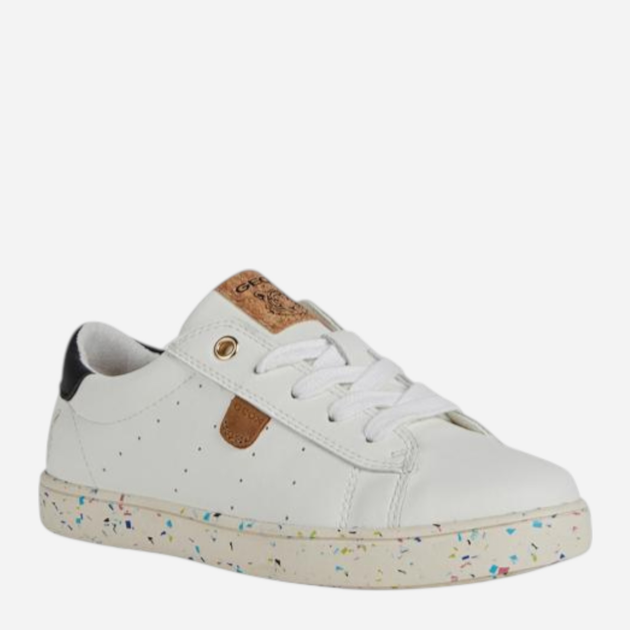Sneakersy dla dziewczynki Geox J26EUA0002H-C1000 35 Białe (8050036848383) - obraz 2