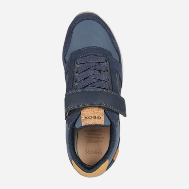 Sneakersy chłopięce na rzepy Geox J269EC02H3T-C0700 32 Ciemnogranatowe (8050036810762) - obraz 4