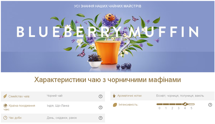 Чай в капсулах для кавоварок Dolce Gusto "Blueberry Muffin" 10 капсул (потрібен адаптер) - Фото 3 Чай в капсулах для кавоварок Dolce Gusto "Blueberry Muffin" 10 капсул (потрібен адаптер) - изображение 3