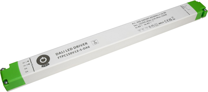 Блок живлення POS LED Driver 24 В, 6.25 A, 150 Вт CV DALI Type 6 (FTPC150V24-S-DA6) (5902135154595) - зображення 1