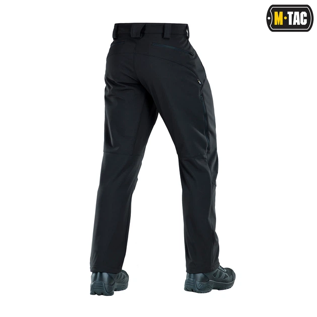 Штани M-Tac Soft Shell Vent Black 28/32 20459002-28/32 - зображення 5