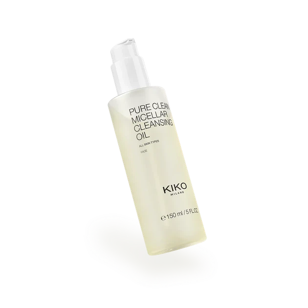 Гідрофільна олійка Pure Clean Micellar Cleansing Oil Kiko Milano 150мл - Фото 2 Гідрофільна олійка Pure Clean Micellar Cleansing Oil Kiko Milano 150мл - зображення 2