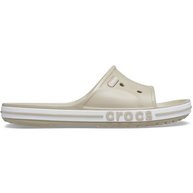 Крокс Баябенд Беж Слайд Шльопанці Crocs Bayaband Slide Cobblestone (43-44, бежевий) - Фото 4 Крокс Баябенд Беж Слайд Шльопанці Crocs Bayaband Slide Cobblestone (43-44, бежевий) - зображення 4