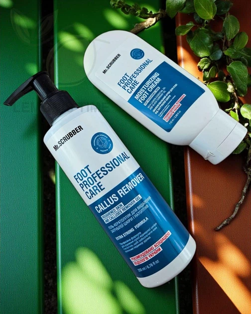 Набор Гель-кератолитик для удаления загрубевшей кожи и натоптней и