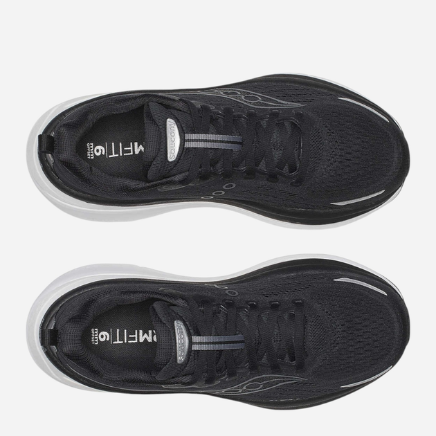 Чоловічі кросівки для бігу Saucony Hurricane 25 Wide S21027-200 44.5 Чорні (195021194378) - зображення 5