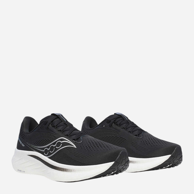 Чоловічі кросівки для бігу Saucony Ride 18 S21000-100 42.5 Чорні (195020794937) - зображення 2