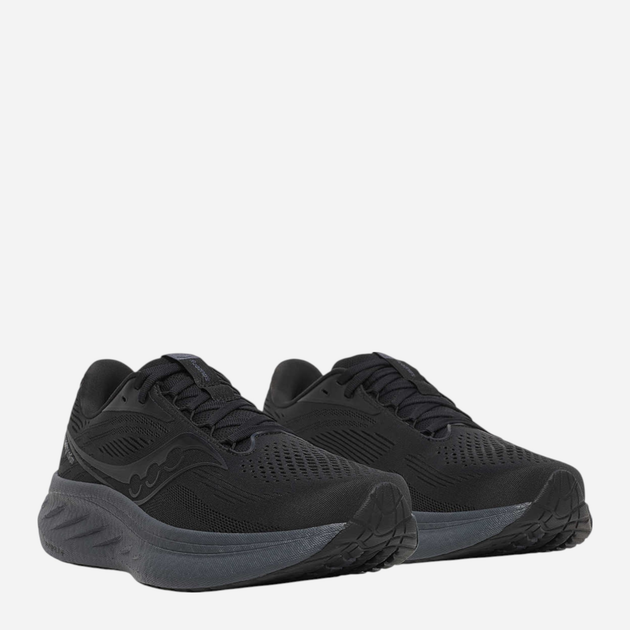 Чоловічі кросівки для бігу Saucony Ride 18 S21000-102 46.5 Чорні (195020795293) - зображення 2