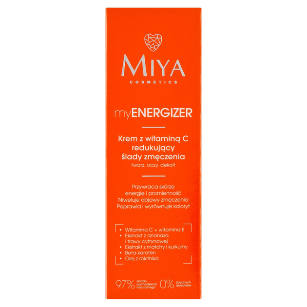 Krem do twarzy Miya myENERGIZER z witaminą C nawilżający 40 ml (5904804151423) - obraz 2