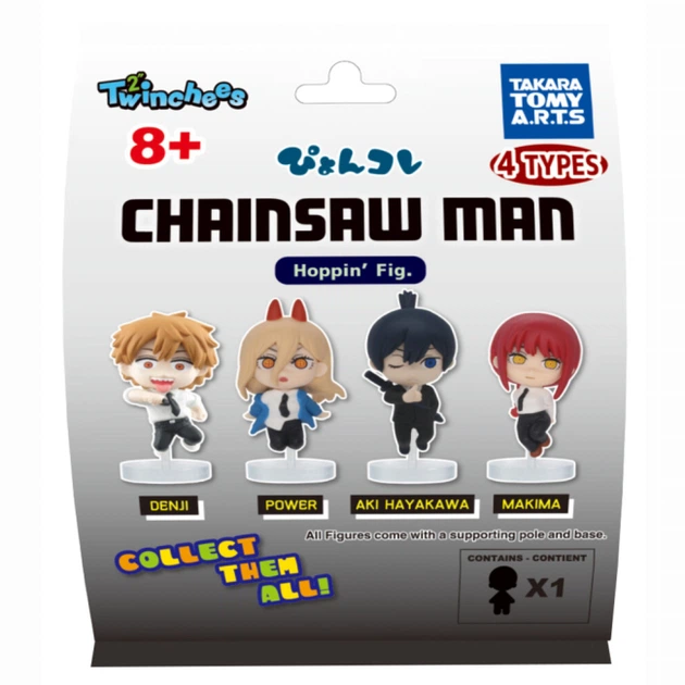 Игровая фигурка-сюрприз Tomy Chainsaw Man Twinchees (124649) (10-611602) - изображение 2