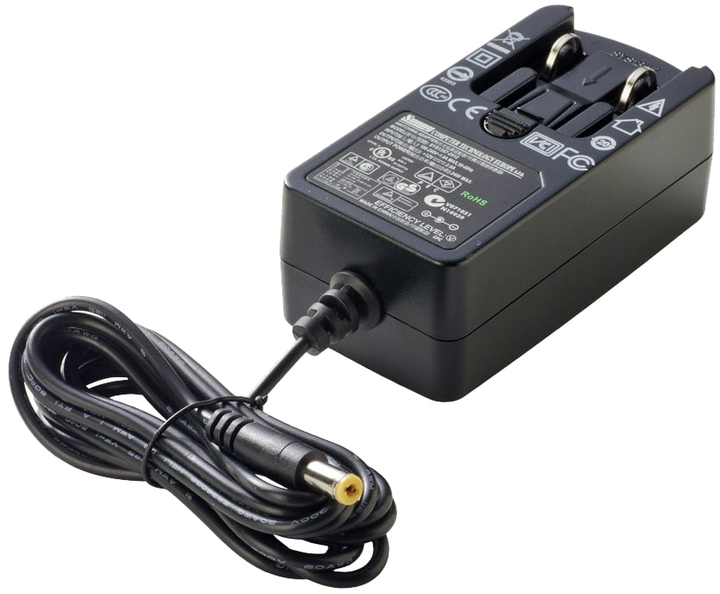 Ładowarka sieciowa Sunny 12V, 2A, 24W, 2.1 x 5.5 x 11-S, 1.5 m bez wtyków AC Black (8594213820811) - obraz 1