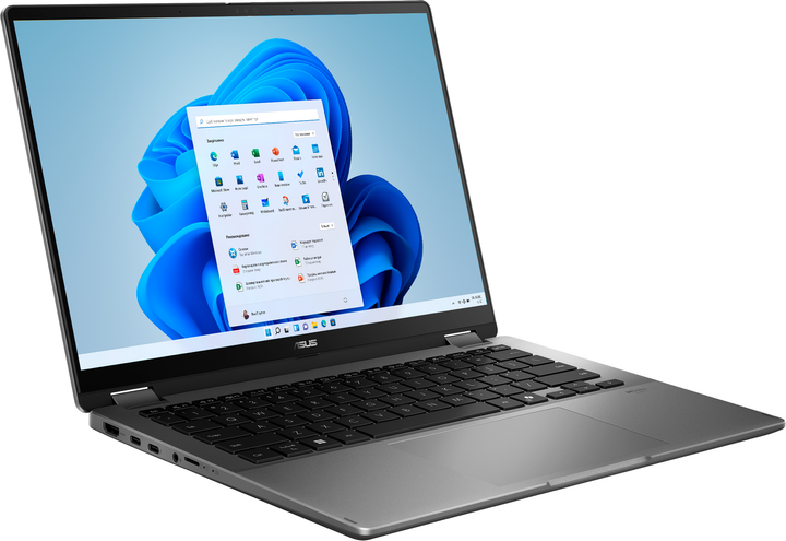 Ноутбук ASUS VivoBook 14 Flip TP3407SA-QL006W (4711387845509) Matte Gray - зображення 4