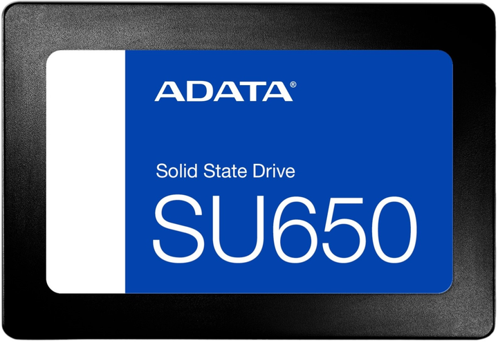 Dysk SSD ADATA Ultimate SU650 512 GB 2,5" SATAIII 3D NAND (ASU650SS-512GT-R) - obraz 1