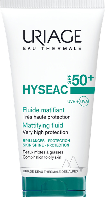 Сонцезахисний флюїд Uriage Hyseac SPF50+ 50 мл (3661434010057) - зображення 1