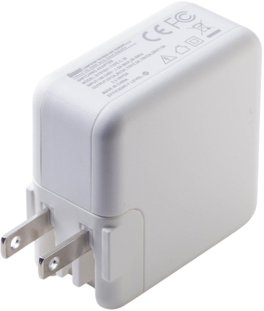 Ładowarka sieciowa Sunny wtyczka AC Multi plug USB-C 60W White (8594213821405) - obraz 1
