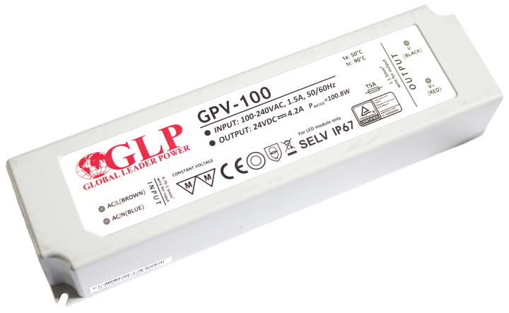 Zasilacz GLP LED 36V/2.8A CV GPV-100-36 (5902135112663) - obraz 2