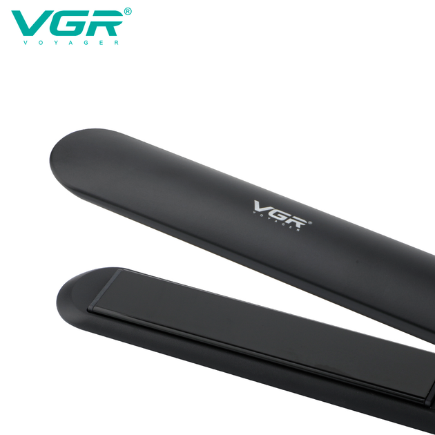 Плойка VGR V-515 BLACK, температура от 100°C до 210°C, керамическое покрытие, LED дисплей, 50 Вт - изображение 5