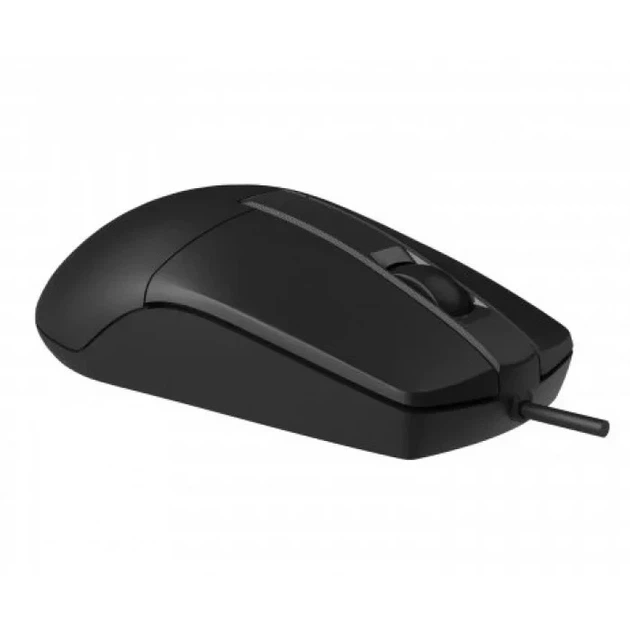 Миша A4Tech OP-330, Black, USB, оптична, 1000 dpi, 3 кнопки, 1.5 м - зображення 2