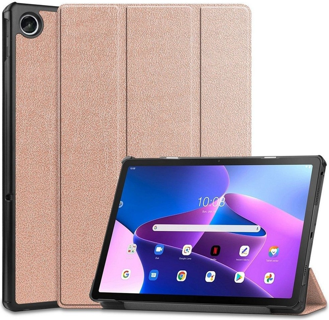 Чехол Tech-Protect Smartcase для Lenovo Tab M10 Plus 10.6 3RD GEN Rose Gold (9589046922602) - зображення 1