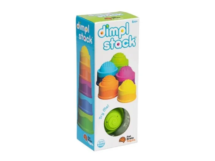 Пирамидка Dimpl stack Чашки, Fat Brain Toys, F293ML - изображение 2