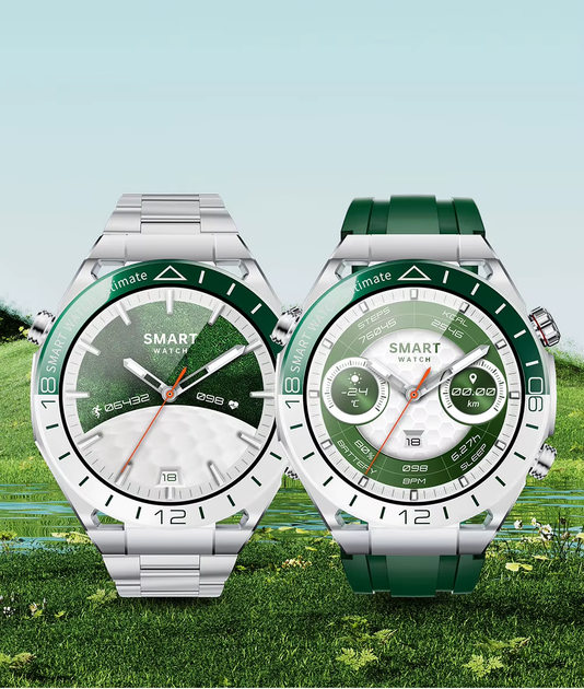 Смарт годинник VHG SK41, Silver-Green 1.53” 360×360 (Amoled) - изображение 2