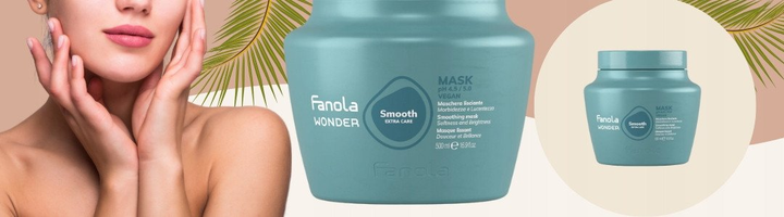 Маска для волосся Fanola Wonder Smooth Extra Care розгладжувальна 500 мл (8008277766362) - зображення 5