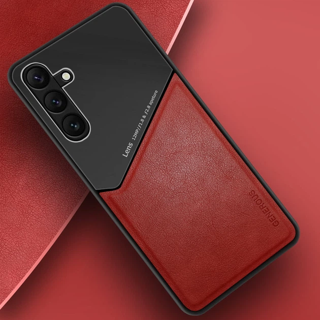 Комбинированный чехол Generous Samsung Galaxy A26 A266 Red (43394-2D) - Фото 1 Комбинированный чехол Generous Samsung Galaxy A26 A266 Red (43394-2D) - изображение 1