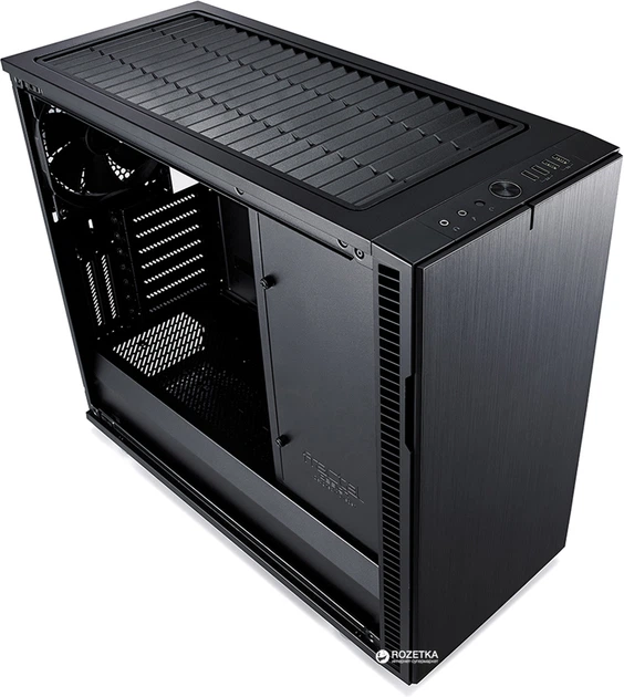 Корпус Fractal Design Define R6 Blackout TG Black (FD-CA-DEF-R6