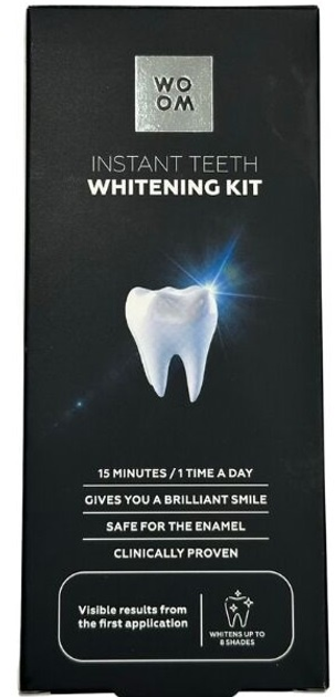 Набір для відбілювання зубів Woom Instant Teeth Гель 30 мл + Капа (4751033921157) - зображення 2