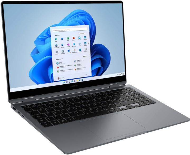Laptop Samsung Galaxy Book4 360 (NP750QGK-K1DX) Gray - obraz 4