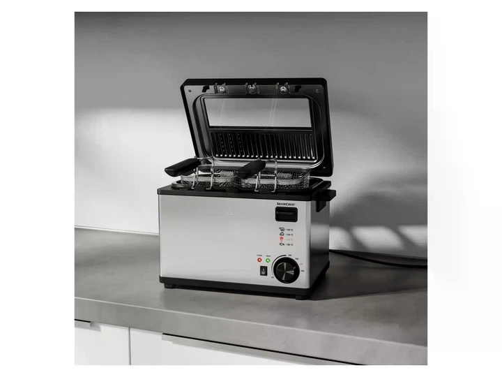 Фритюрница SilverCrest SEF3 2000 B1 2000 Вт, 4 л - изображение 2