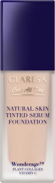 Podkład nawilżający Claresa Natural Skin 1C Light Cool 32 ml (5903819833140) - obraz 1