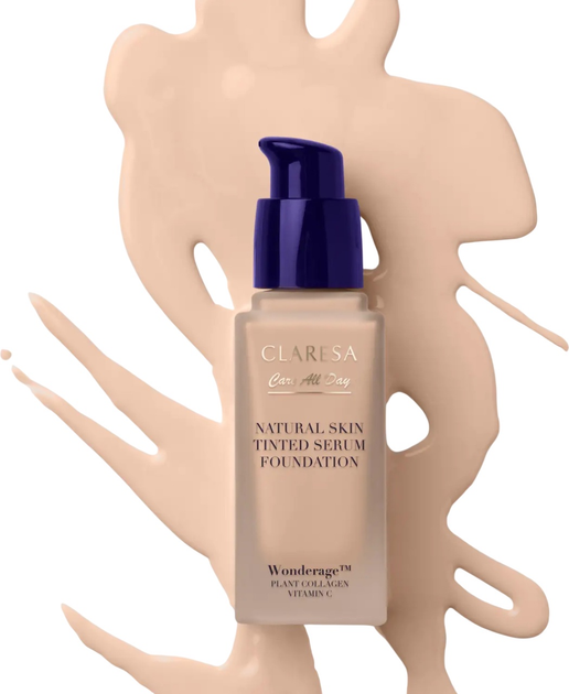Podkład nawilżający Claresa Natural Skin 1N Light Neutral 32 ml (5903819833164) - obraz 2