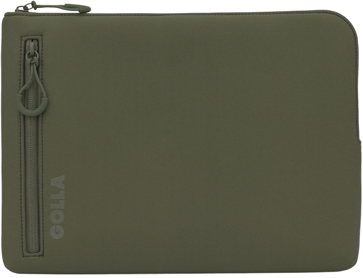 Etui na laptopa Golla Neoprene Sleeve 14" Green (7319926016570) - obraz 1
