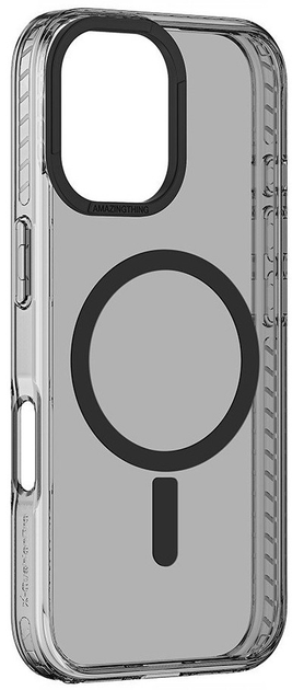 Etui AMAZINGthing Titan Pro Mag Case z pierścieniem magnetycznym do Apple iPhone 16 Black (4896238000563) - obraz 2