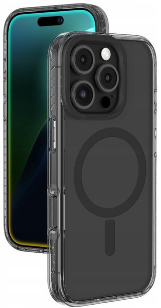 Etui AMAZINGthing Titan Pro Mag Case z pierścieniem magnetycznym do Apple iPhone 16 Pro Black (4896238000587) - obraz 1