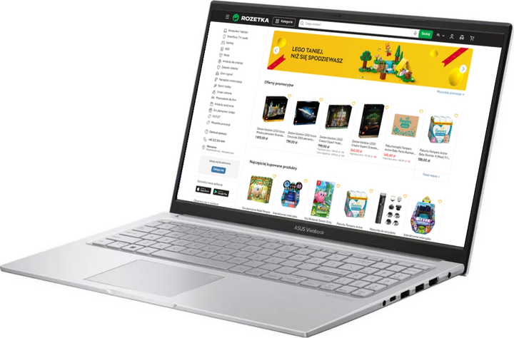 Laptop ASUS VivoBook 15 X1504VA-BQ1037 (4711387874622) Cool Silver - obraz 3