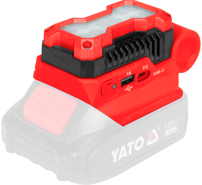 Reflektor akumulatorowy YATO SMD LED 18V 500Lm (YT-829683) - obraz 2