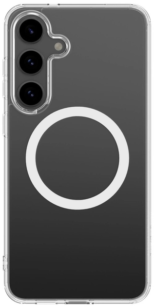 Панель AMAZINGthing Minimal Mag Case з магнітним кільцем для Samsung Galaxy S25+ Transparent (4896238001133) - зображення 1