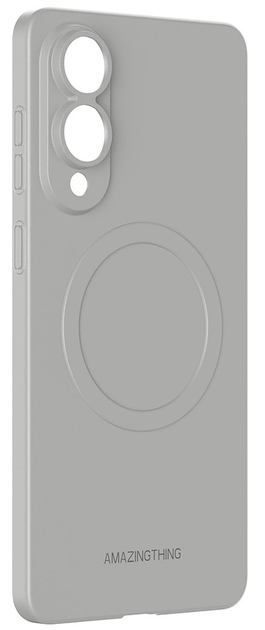 Etui AMAZINGthing Minimal Air Case z pierścieniem magnetycznym do Samsung Galaxy S25 Edge Grey (4896238002529) - obraz 2