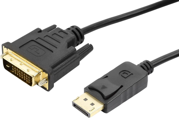 Kabel Accura DisplayPort - DVI 1.8 m Black (5902012925751) - obraz 1
