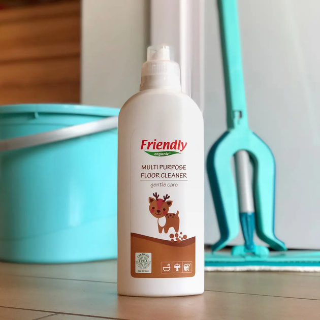 Органическое универсальное средство для всех видов пола Friendly Organic 1000 мл - Фото 7 Органическое универсальное средство для всех видов пола Friendly Organic 1000 мл - изображение 7
