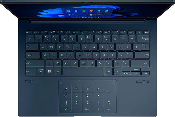 Ноутбук ASUS ZenBook 14 OLED UX3405CA-PZ093X (90NB14W3-M00330) Ponder Blue + фірмовий чохол - зображення 7