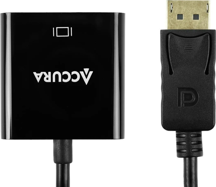 Адаптер Accura DisplayPort - VGA 0.2 м Black (5907502399807) - зображення 2