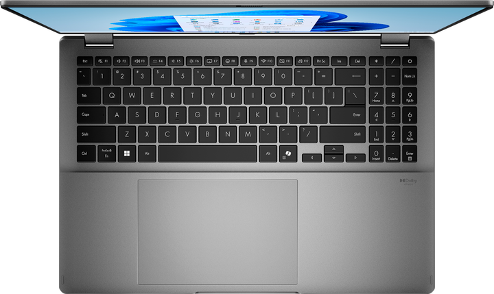 Laptop ASUS VivoBook 16 Flip TP3607SA-RJ010W (90NB1511-M000H0) Matte Gray - obraz 9