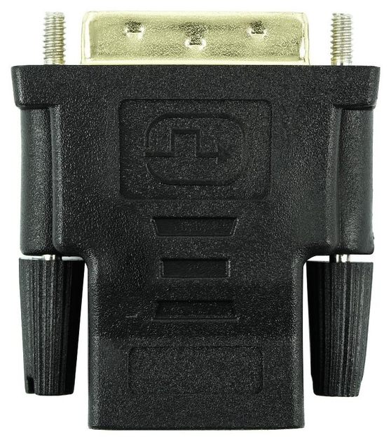 Adapter Accura HDMI - DVI-D F/M Black (5907502399753) - obraz 2