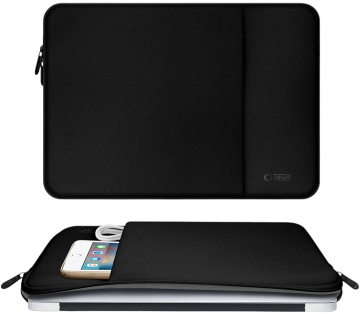 Etui na laptopa Tech-Protect Neopren 14" Black (795787710791) - obraz 7